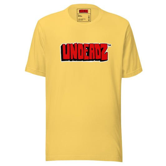 YELLOW UNDEADZ LOGO TEE